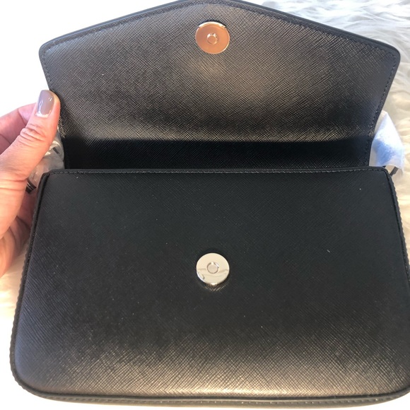 Kate Spade Sadie Envelope Adjustable Crossbody Saffiano Leather NWT - Picture 2 of 11